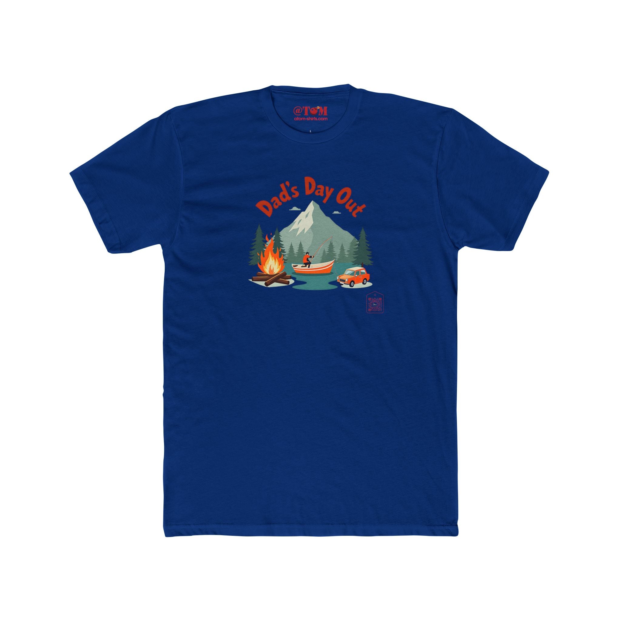 Outdoor Dad T Shirt – Adventure Camping & Fishing Tee