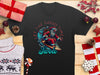 Let the Good Times Swole Santa Surfing T-Shirt product