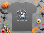 Creep It Real Ghost on Skateboard Urban Ghost T-Shirt