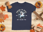 Creep It Real Ghost on Skateboard Urban Ghost T-Shirt