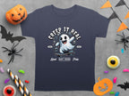 Creep It Real Ghost on Skateboard Urban Ghost T-Shirt