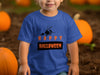 Happy Halloween with Flying Witch Halloween Graphic T-Shirt