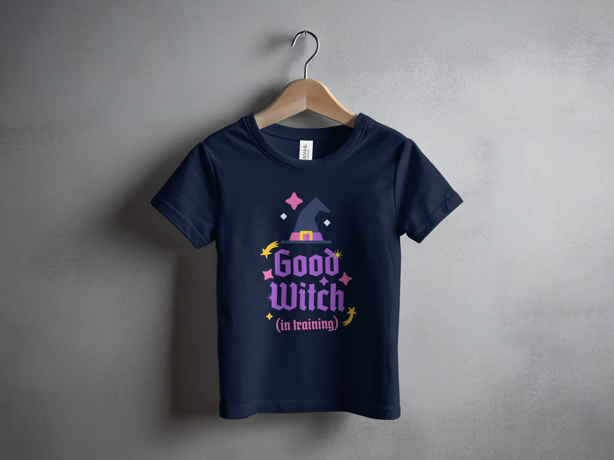 Good Witch In Training Witch Hat Design T-Shirt