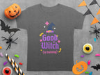 Good Witch In Training Witch Hat Design T-Shirt