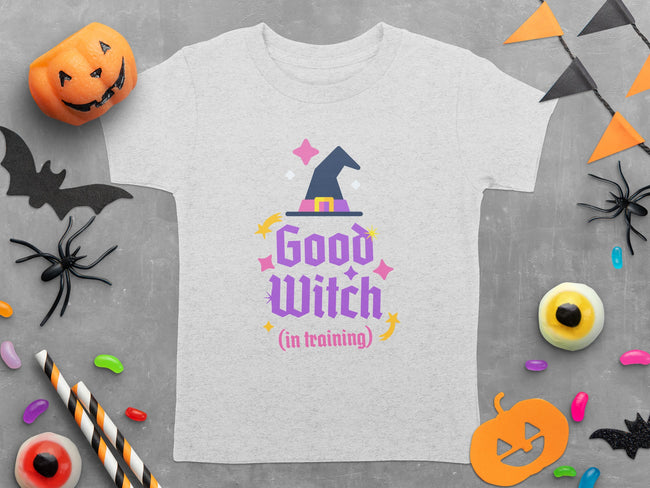 Good Witch In Training Witch Hat Design T-Shirt