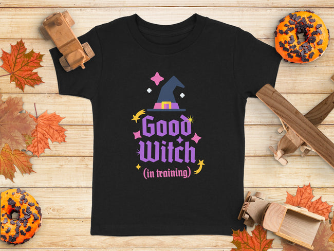 Good Witch In Training Witch Hat Design T-Shirt