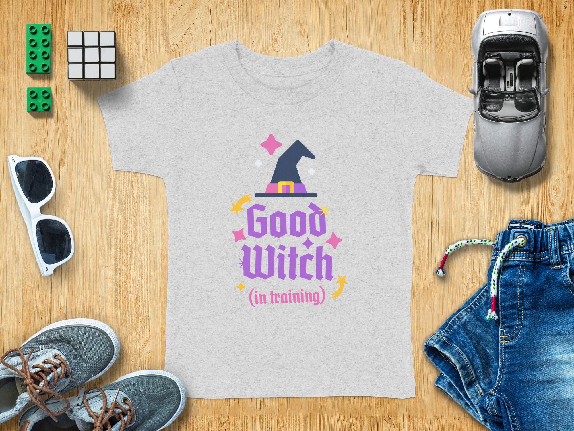 Good Witch In Training Witch Hat Design T-Shirt