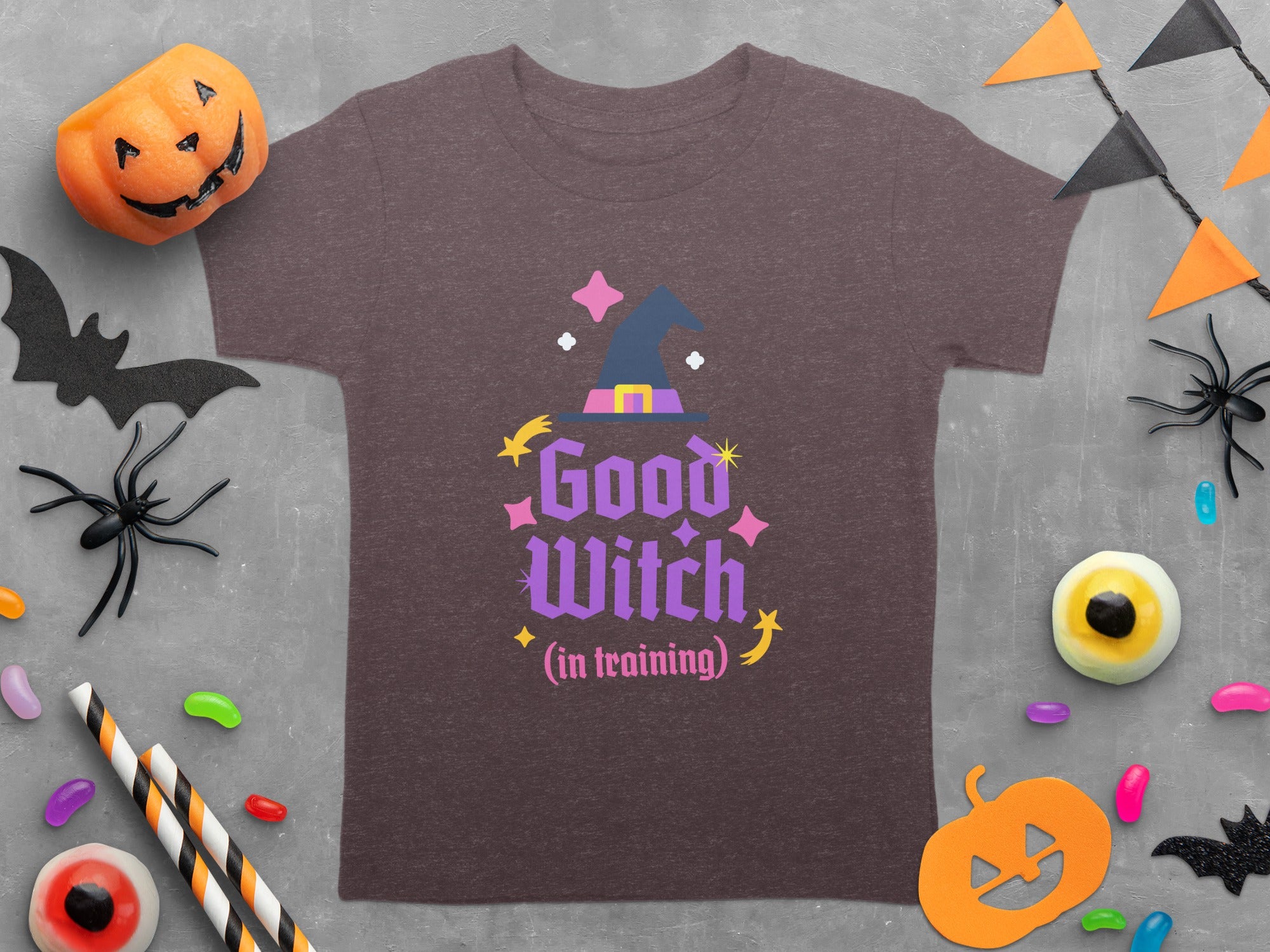 Good Witch In Training Witch Hat Design T-Shirt
