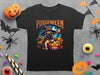 Pugoween Witch Halloween Design Cute Pug Puppy T-Shirt