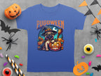 Pugoween Witch Halloween Design Cute Pug Puppy T-Shirt