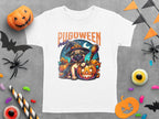 Pugoween Witch Halloween Design Cute Pug Puppy T-Shirt