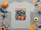Pugoween Witch Halloween Design Cute Pug Puppy T-Shirt
