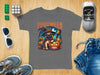 Pugoween Witch Halloween Design Cute Pug Puppy T-Shirt