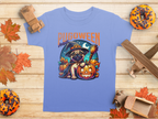 Pugoween Witch Halloween Design Cute Pug Puppy T-Shirt
