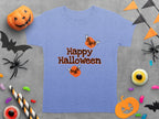 Happy Halloween and Bats Graphic Festive Event T-Shirt