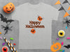Happy Halloween and Bats Graphic Festive Event T-Shirt