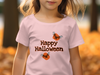 Happy Halloween and Bats Graphic Festive Event T-Shirt