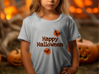 Happy Halloween and Bats Graphic Festive Event T-Shirt