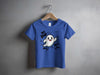 Cute Ghost Halloween Hey Boo Design Illustration T-Shirt