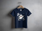 Cute Ghost Halloween Hey Boo Design Illustration T-Shirt