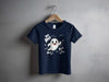 Cute Ghost Halloween Hey Boo Design Illustration T-Shirt
