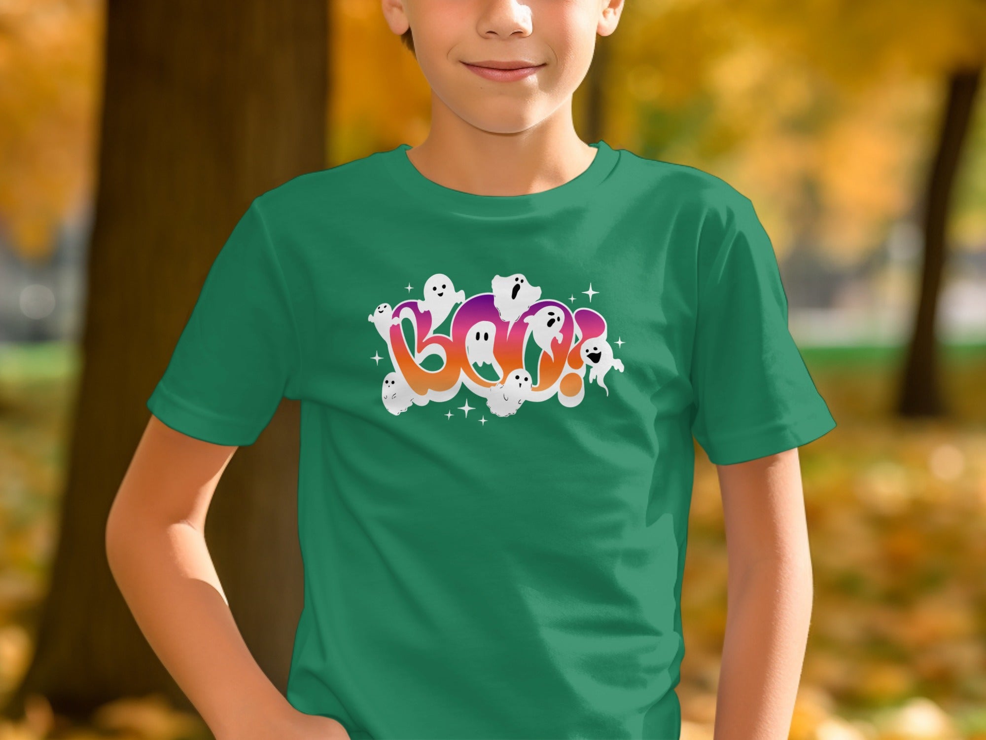 Spooky Boo Ghosts Graphic Design T-Shirt product type