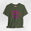 Caring Feels Good Slogan T-Shirt