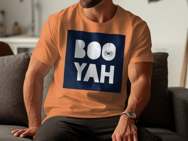 Boo Yah Halloween Spider Graphic T Shirt product type