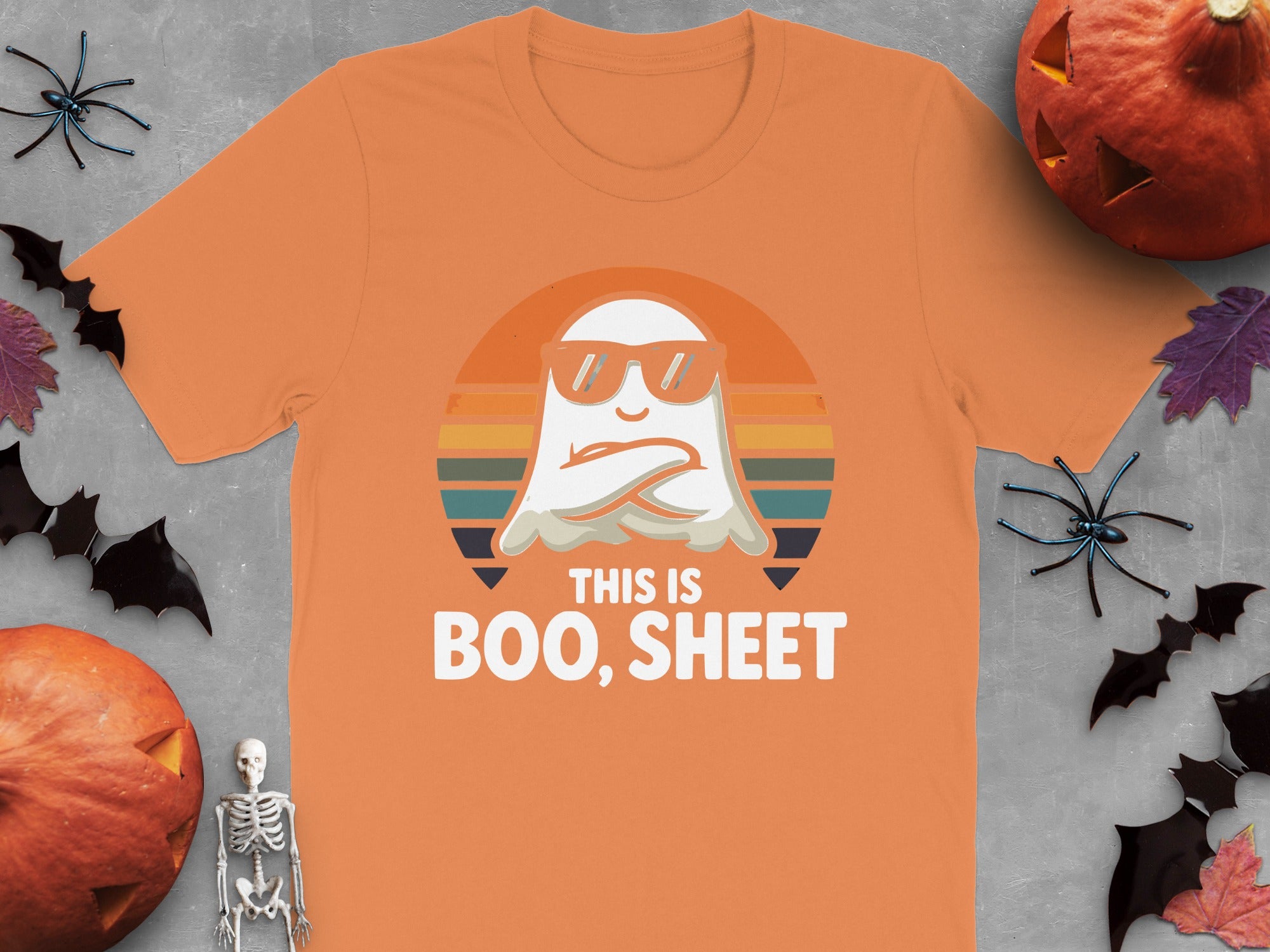 This Is Boo Sheet Funny Halloween Short Sleeve product type