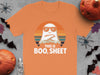 This Is Boo Sheet Funny Halloween Short Sleeve product type