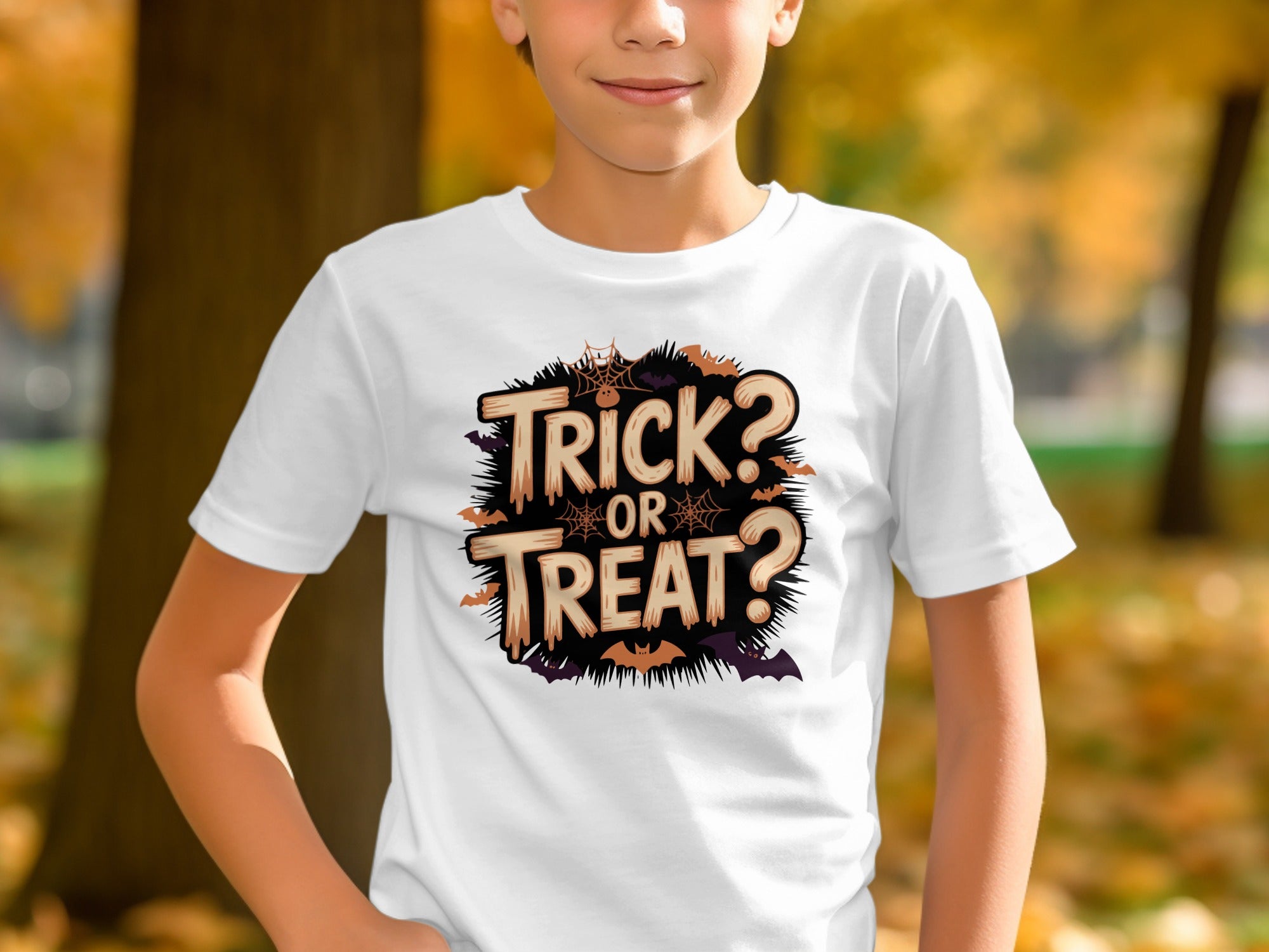 Trick? Or Treat? Youth T Shirt