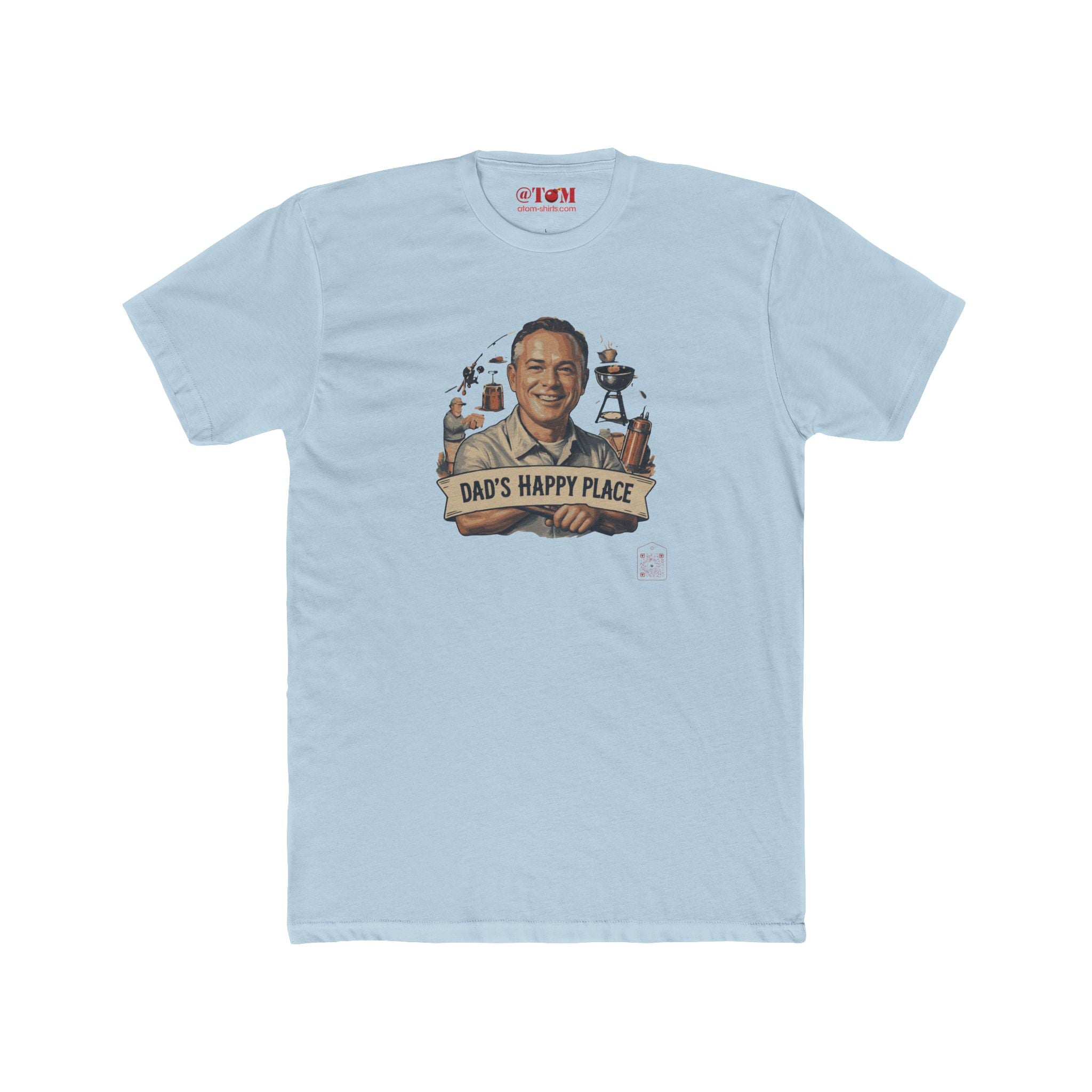 Father's Day Gift T Shirt – Fishing & Grilling Dad Tee