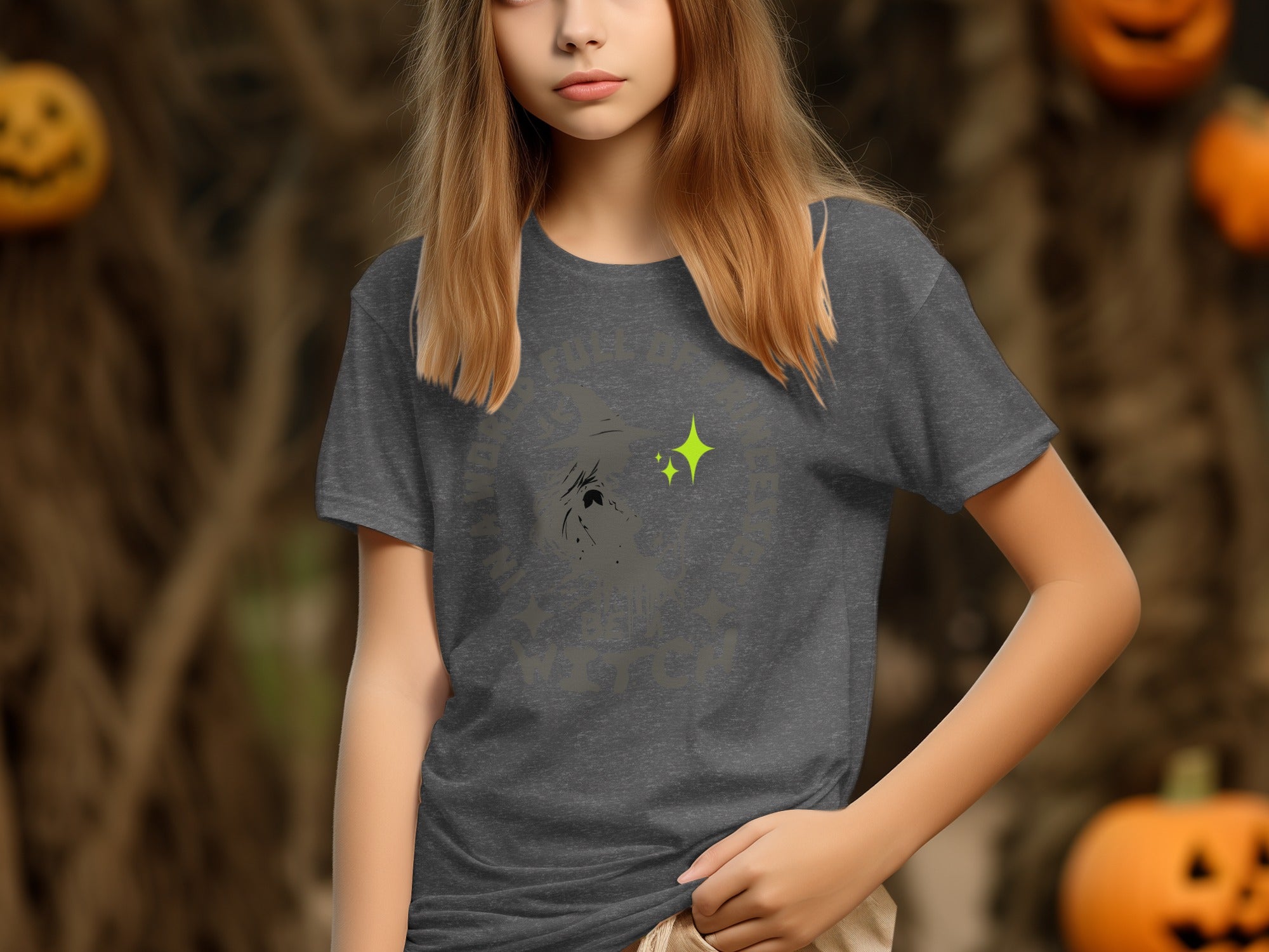 Halloween Ghost Pumpkin Graphic Tee Shirt product