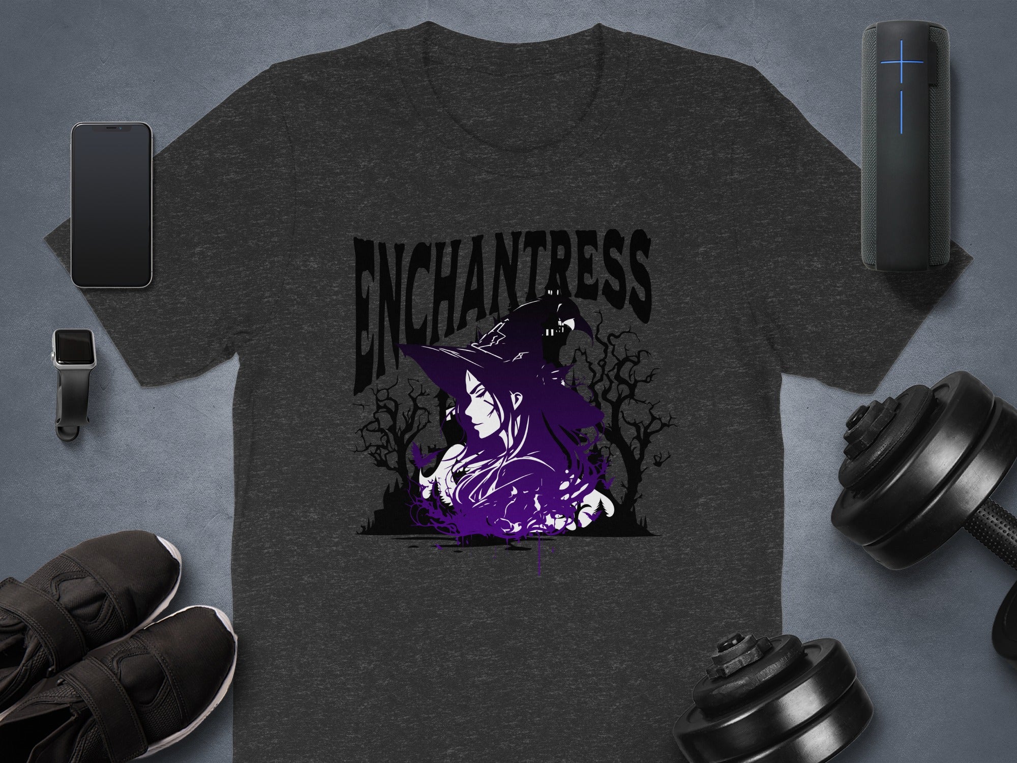 Enchantress Witch Graphic Design Printed T-shirt Product