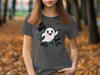 Hey Boo Ghost Halloween Graphic Tee Shirt product type