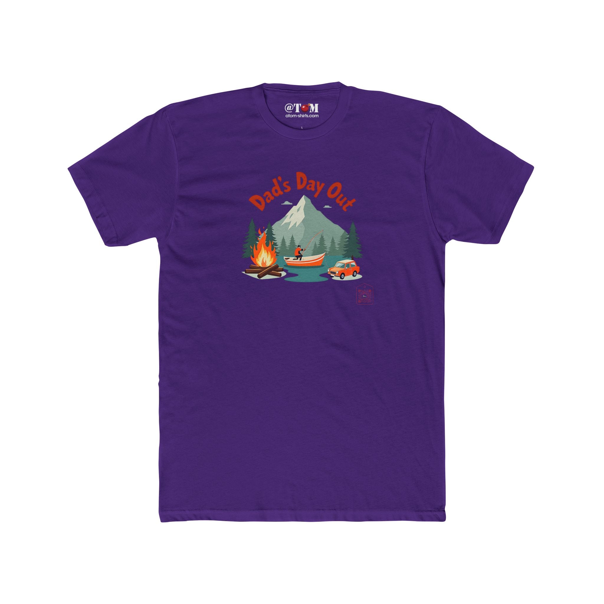 Outdoor Dad T Shirt – Adventure Camping & Fishing Tee