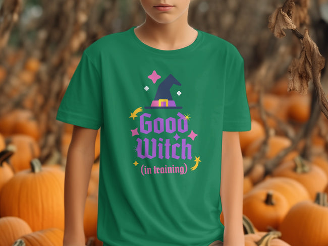 Good Witch In Training Green Halloween Shirt product type