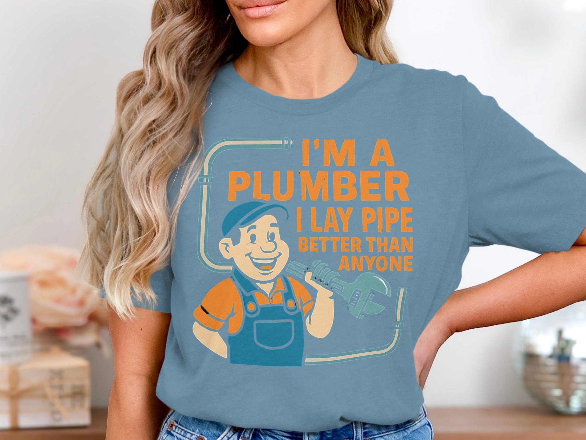 I'm A Plumber I Lay Pipe Better Than Anyone product type