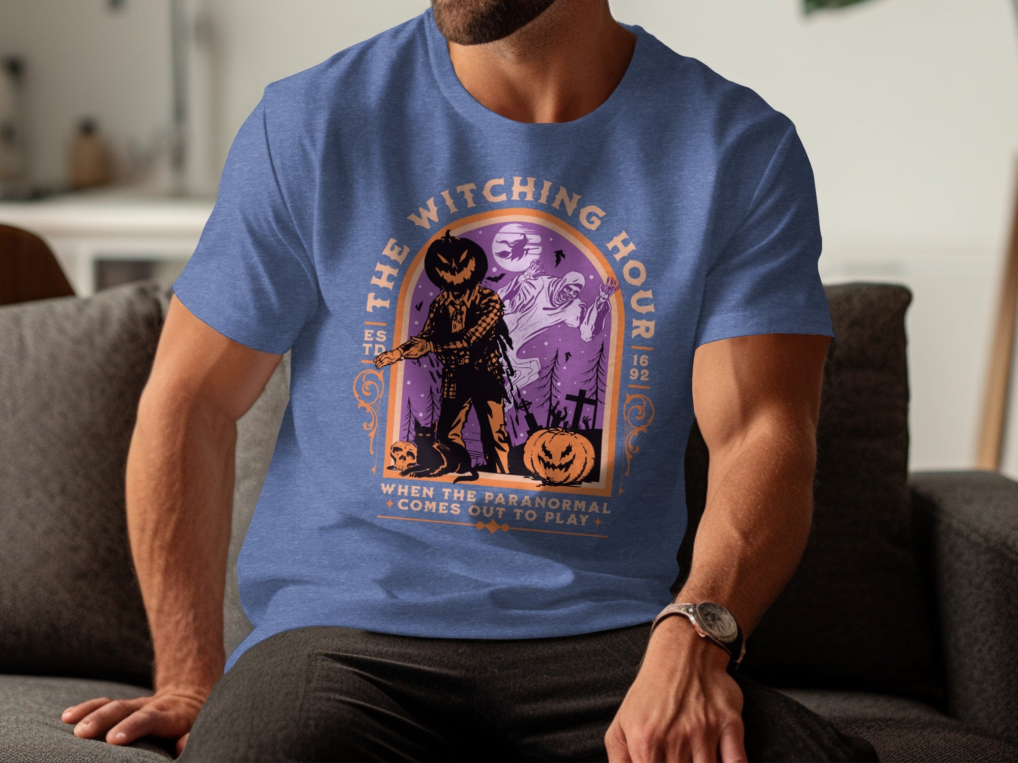 The Witching Hour Halloween Themed T-Shirt product type