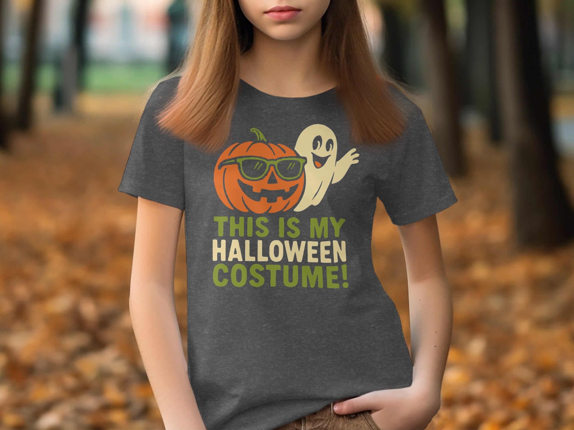 Funny Halloween Costume Pumpkin and Ghost Product Type