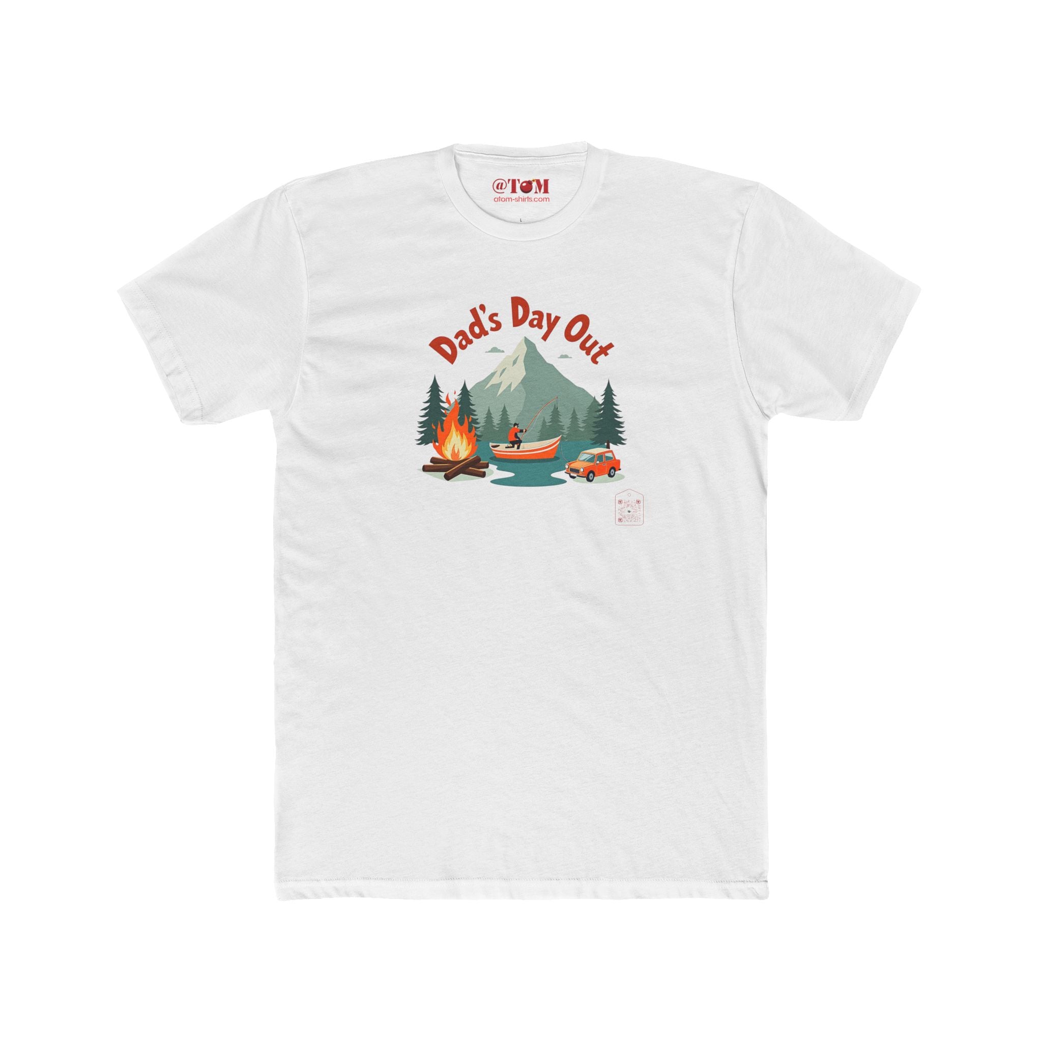 Outdoor Dad T Shirt – Adventure Camping & Fishing Tee