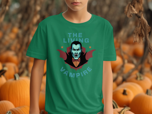 The Living Vampire Graphic Youth T-shirt product