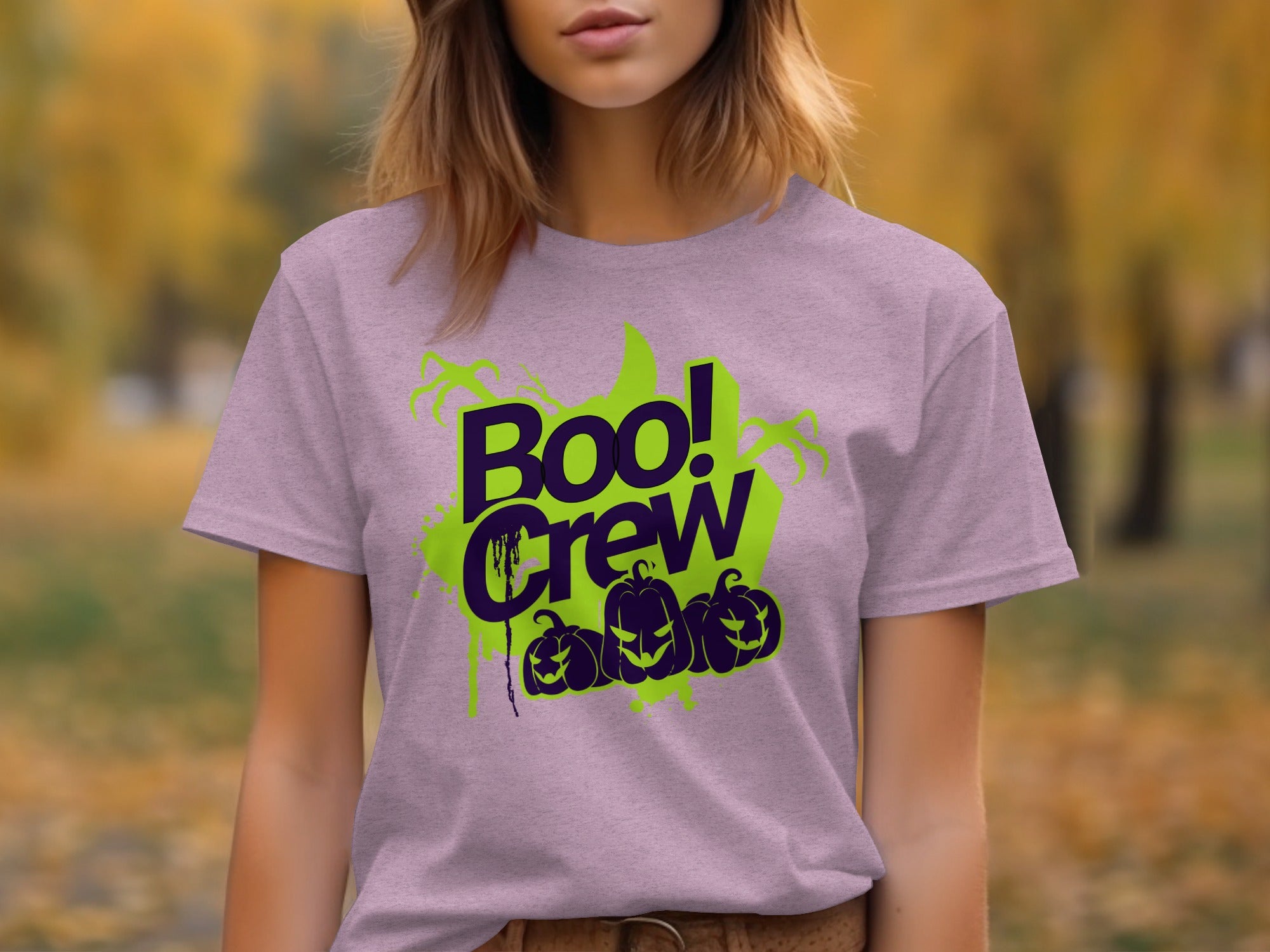Boo Crew Halloween Graphic T-Shirt product
