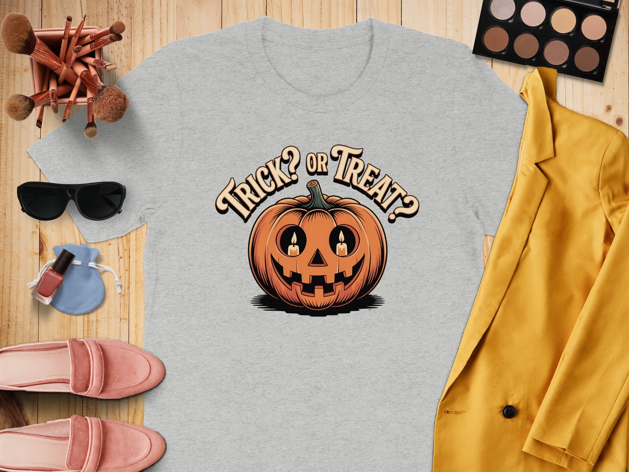 Trick? Or Treat? Pumpkin Halloween themed product