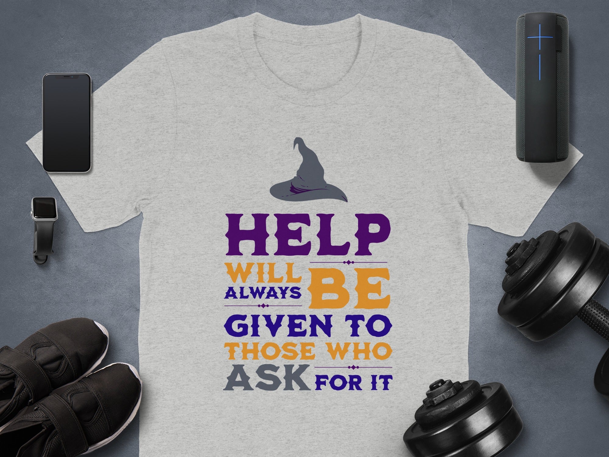 Help Will Always Be Given To Those Who Ask Shirt
