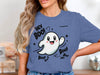 Hey Boo Halloween Ghost Graphic Tshirt product
