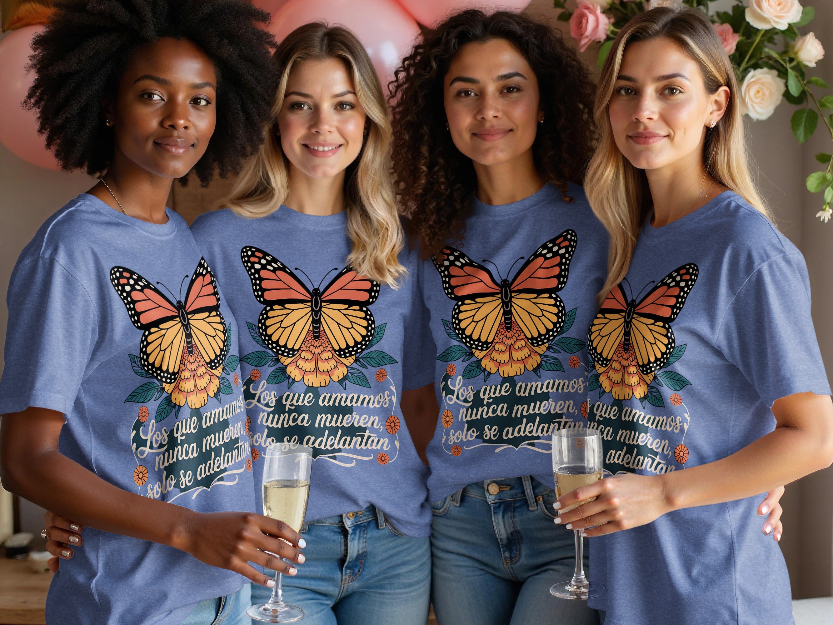 Butterfly Quote Graphic T-shirt product type