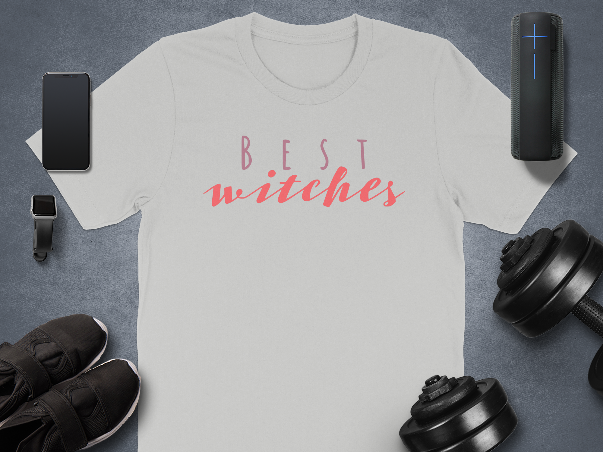 Best Witches White Graphic T-Shirt product