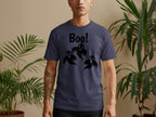 Boo Ghost Print Halloween Themed T-shirt product