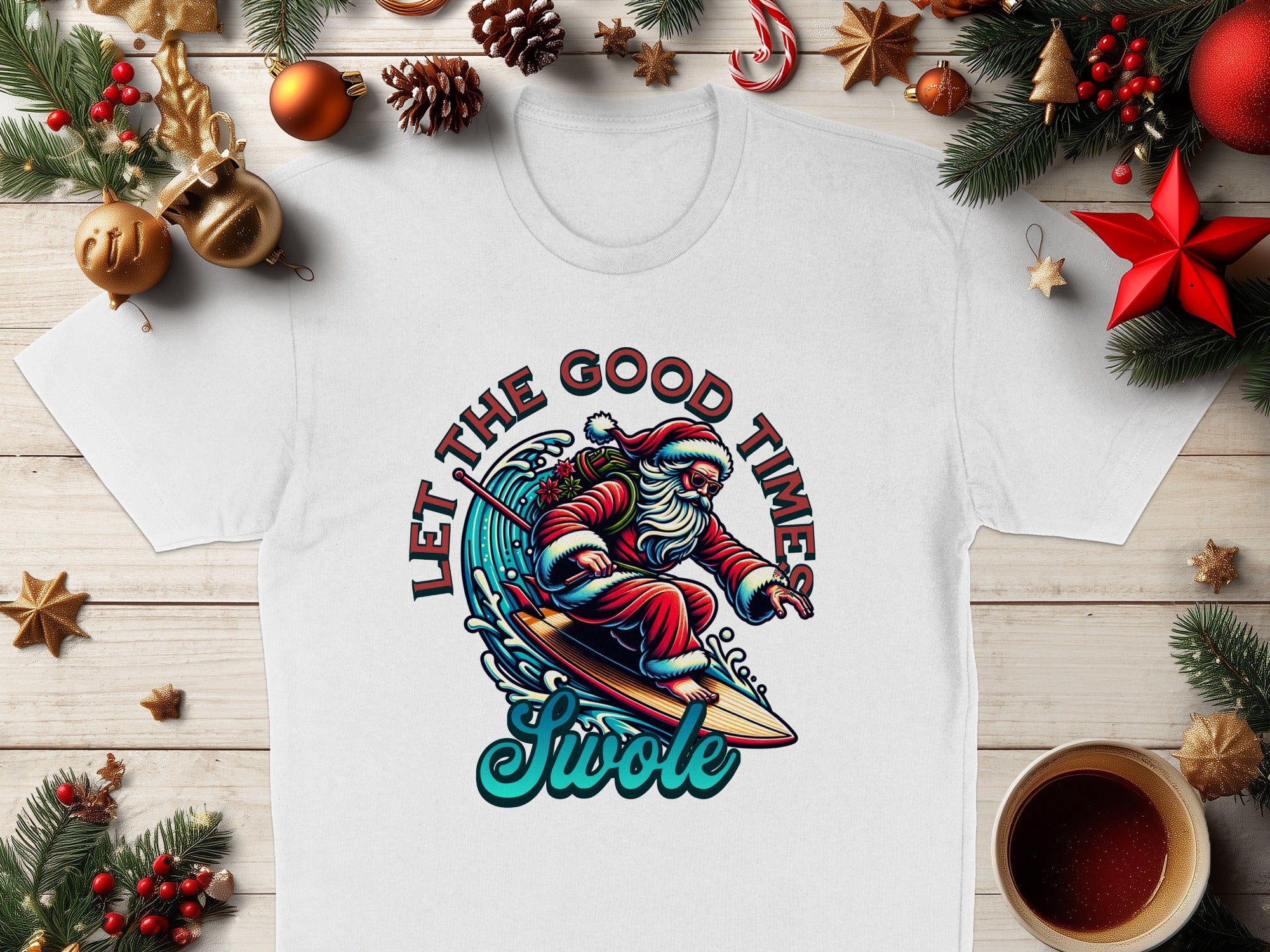 Let the Good Times Jingle Holiday T-shirt product type